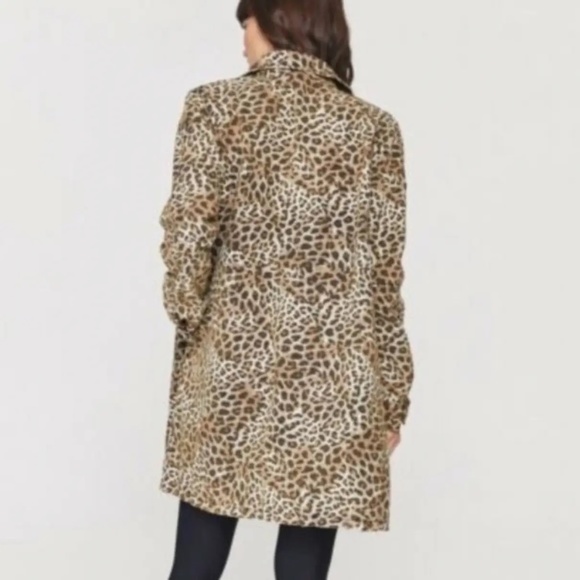 NWT Spiritual Gangster Lightweight Leopard Print Cheetah Dope Soul Coach Jacket - Picture 11 of 11